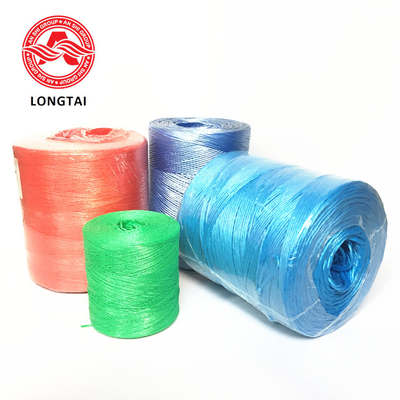 1-5mm Green Fibrillated Polypropylene Twisted Twine Rope For Agriculture