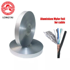 Single Side Aluminum Polyester Tape 20um 25um Cable Shielding Wrapping Material