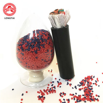 UL 1581 Semi Rigid PVC Compound For Wire 90A Hardness Wearproof free-flowing granules