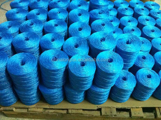 3mm Yellow PP Baler Twine 100% Virgin Polypropylene Packing Twine UV Stabilized Twist Twine 400lbs