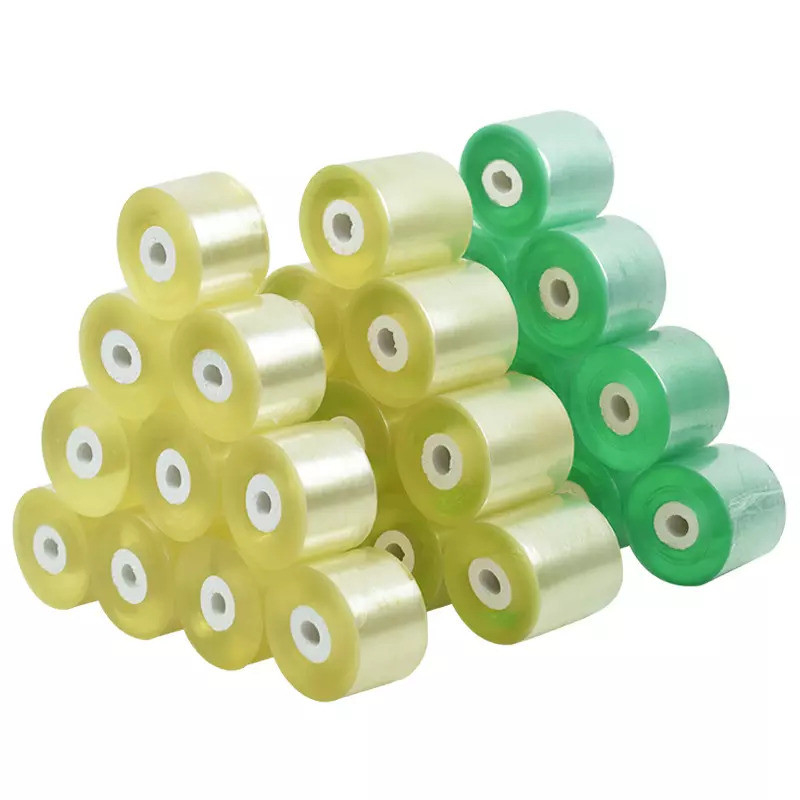 Electrical Wire Cable Pvc Super Clear Plastic Stretch Film Self Adhesive