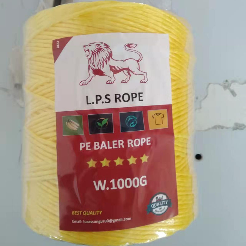 UV Resistant PP Twisted Twine High Strength Colorful Polypropylene Rope for Garden Trellis Tomato Support Agricultural Binding