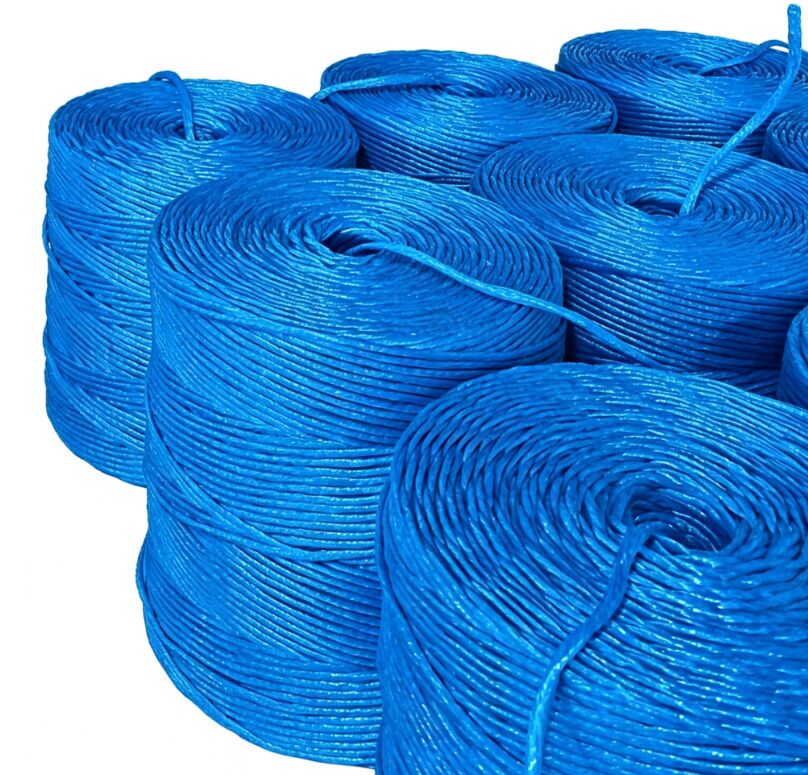 High tensile UV resistant durable polypropylene agricultural hay baling twine for hay baler secure crop binding