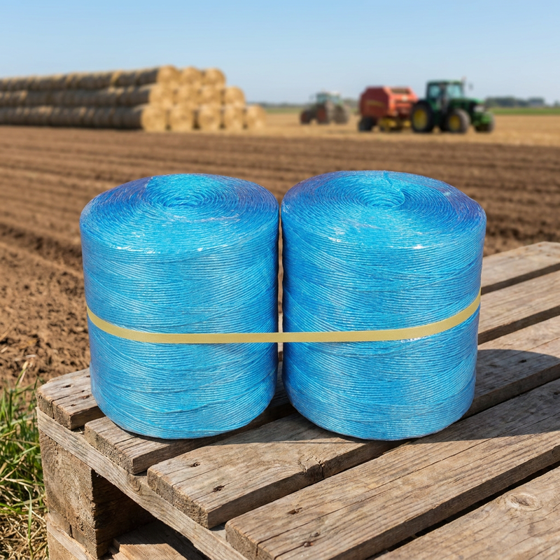 1200D Tex PP Twine Twisted 3 Strand Agricultural Binding Twine