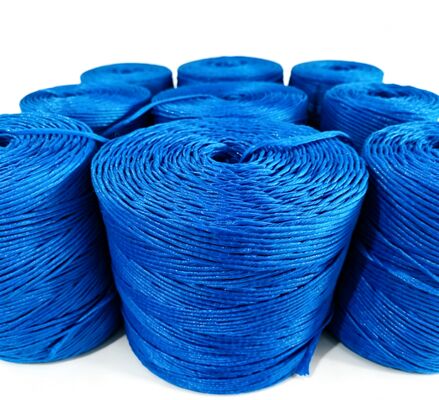 โพลีพรอพีเลน ห่วงหนังแยก pp สายบอลเลอร์สําหรับสี่เหลี่ยมหญ้าและการบรรจุ