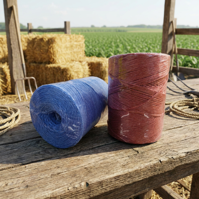 SPOOL บรรจุ PP แยกฟิล์ม Twine เรือนกระจกฟาร์มพืช Fixing Support String